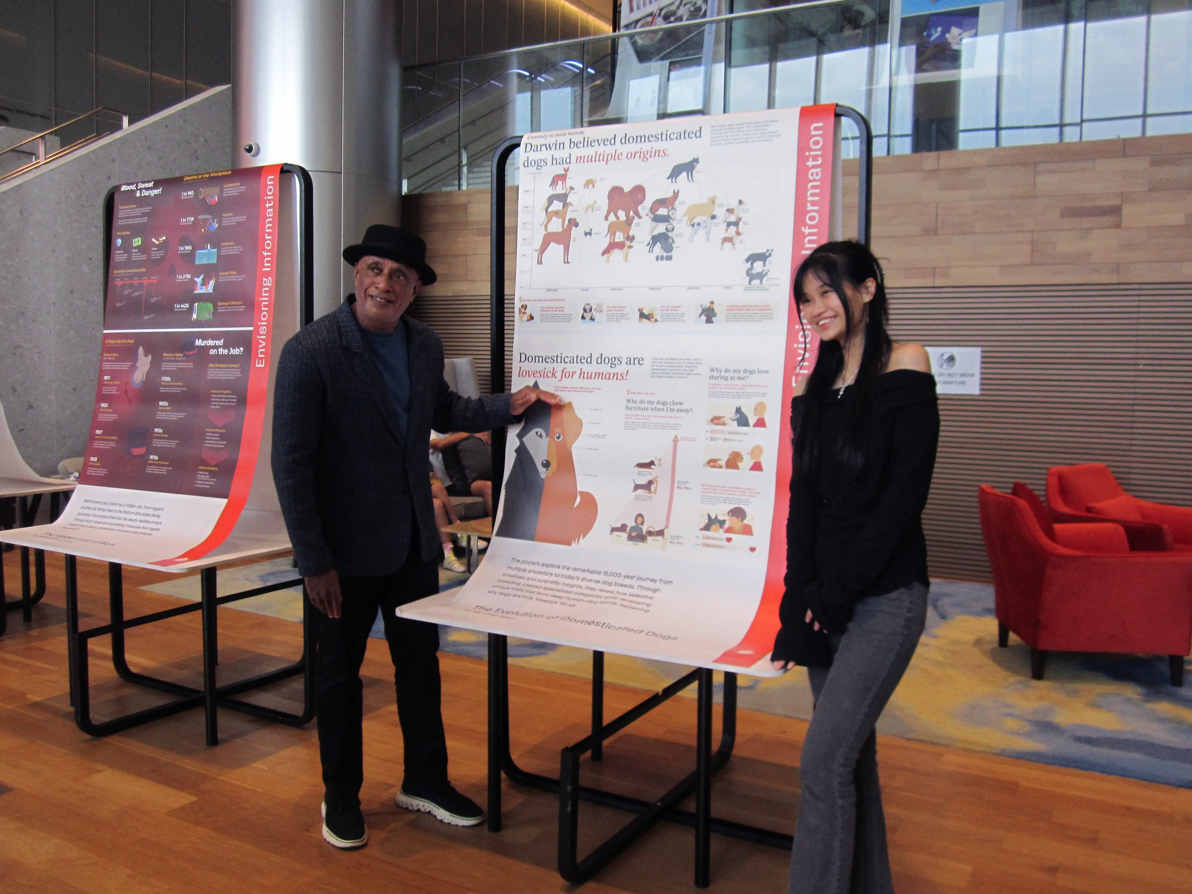 Exhibited Infographic Posters 1