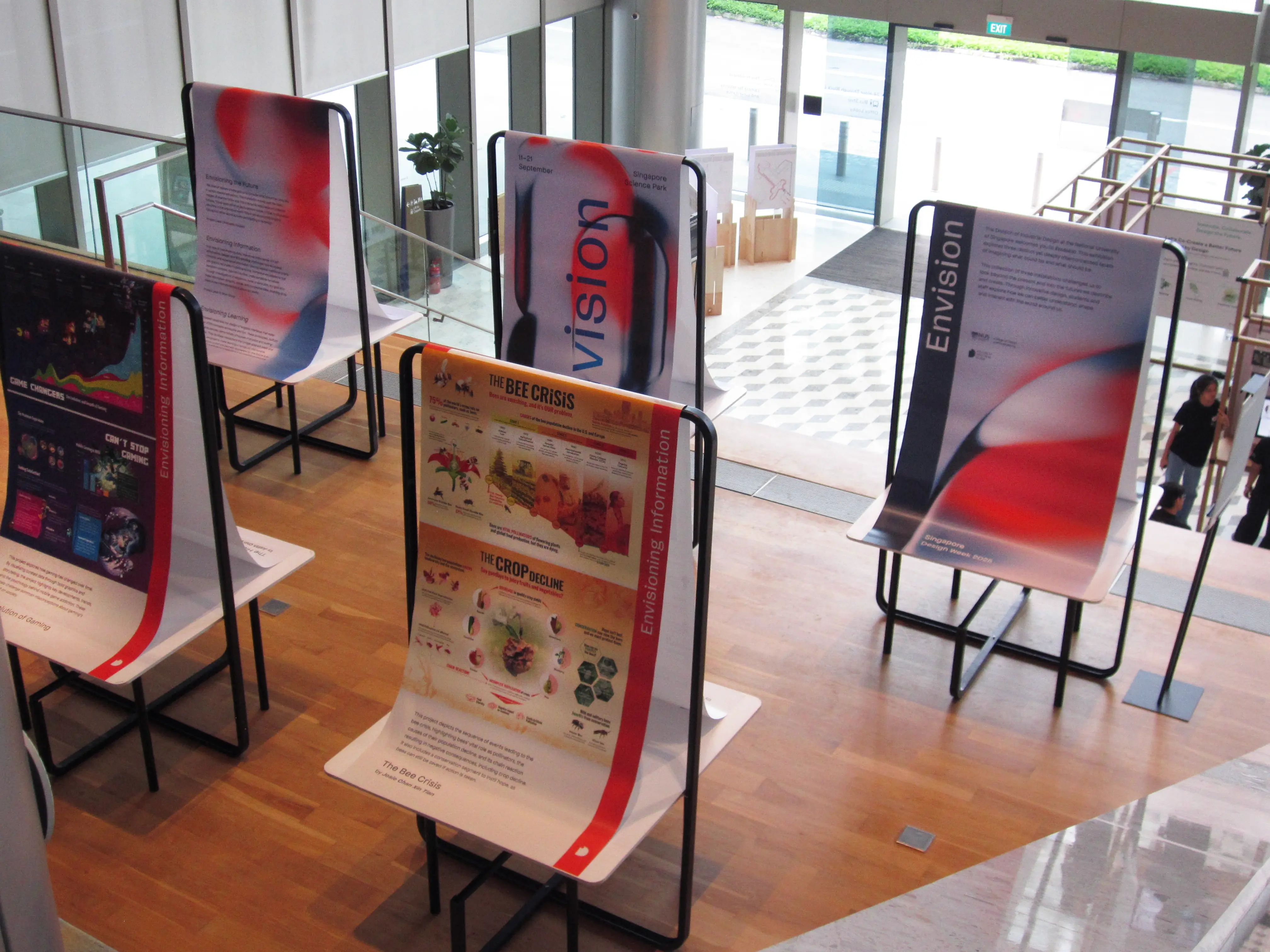 Exhibited Infographic Posters 2